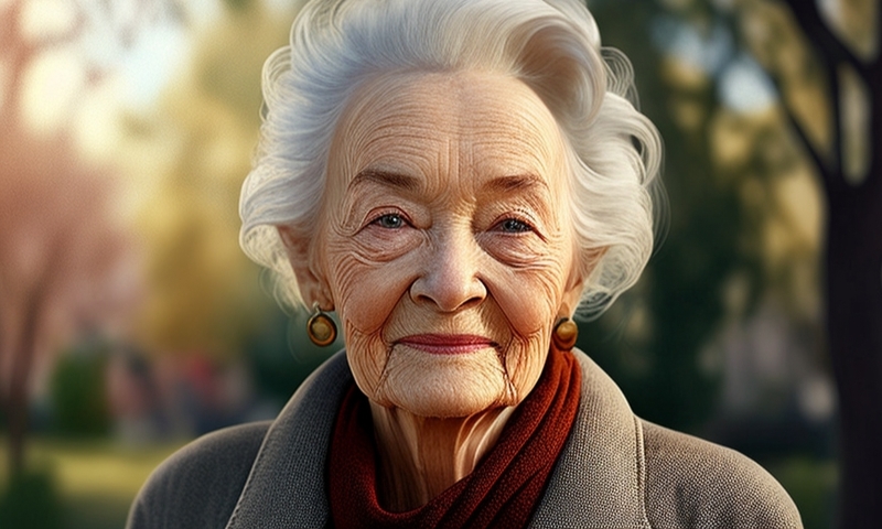 Kind old woman